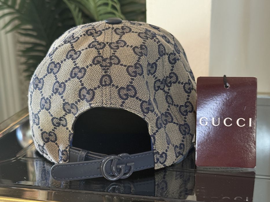 Sapca Gucci cozoroc de piele Unisex