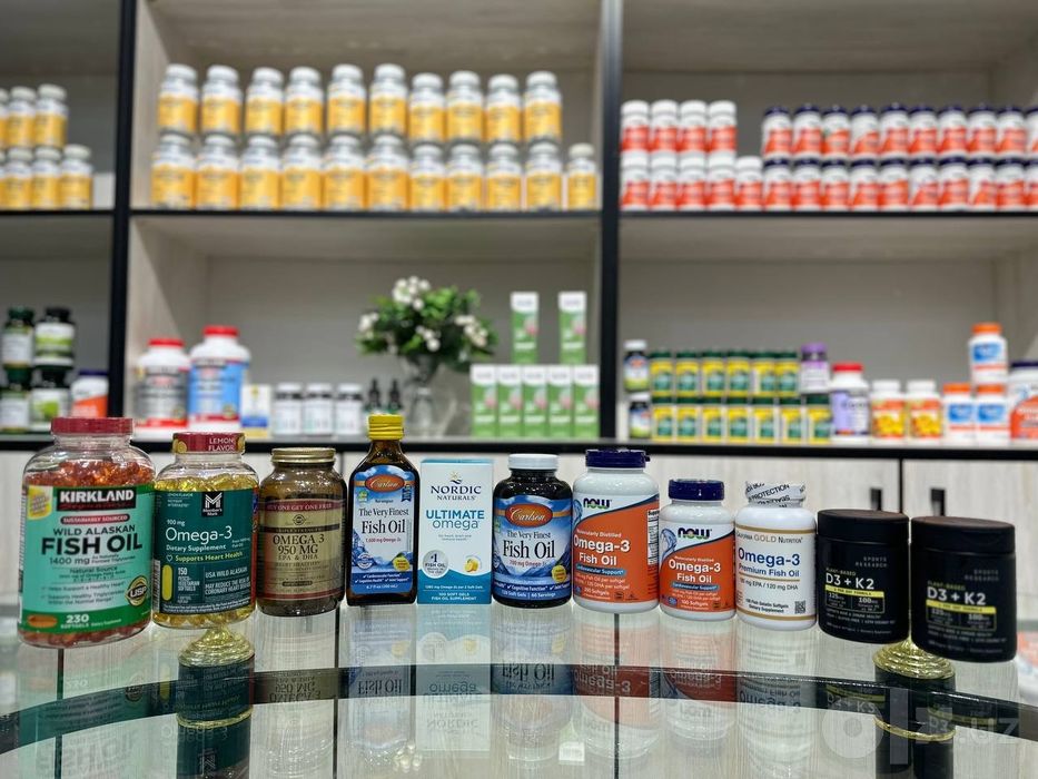 Omega 3 sotuvda bor USA Омега-3 в продаже
