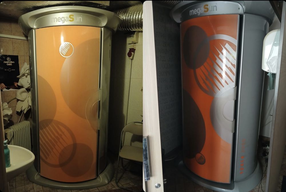 Aparate de bronzat/solar Megasun Space 2000 - tuburi aproape noi