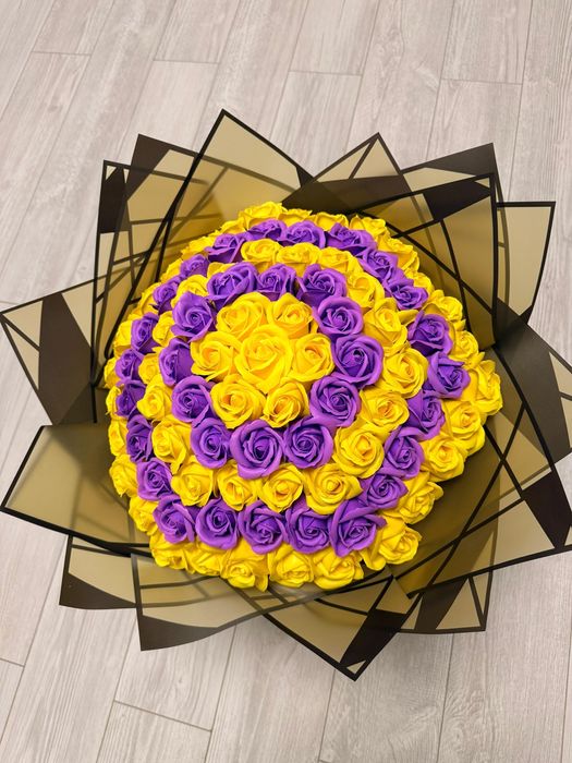 Buchet 101 trandafiri de sapun