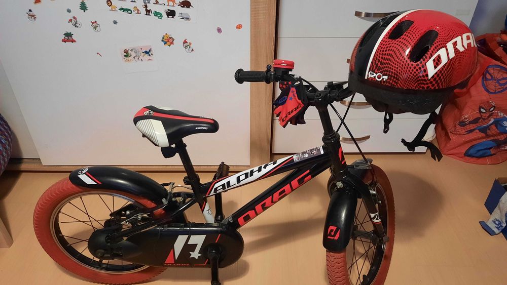 Продавам детско колело DRAG Alfa 16+подаръци