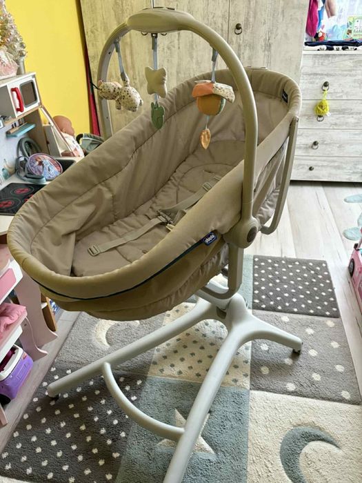 Chicco Baby Hug Air 4 in 1 - кошара, шезлонг, стол за хранене,