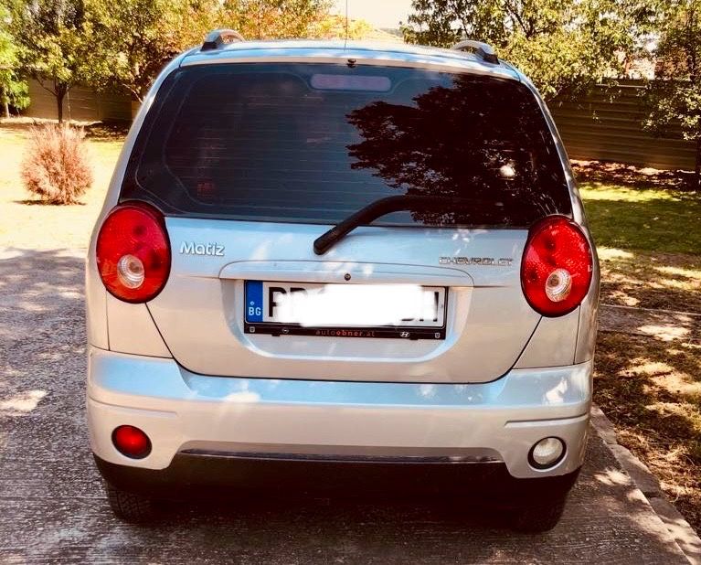Chevrolet Matiz, регистриран