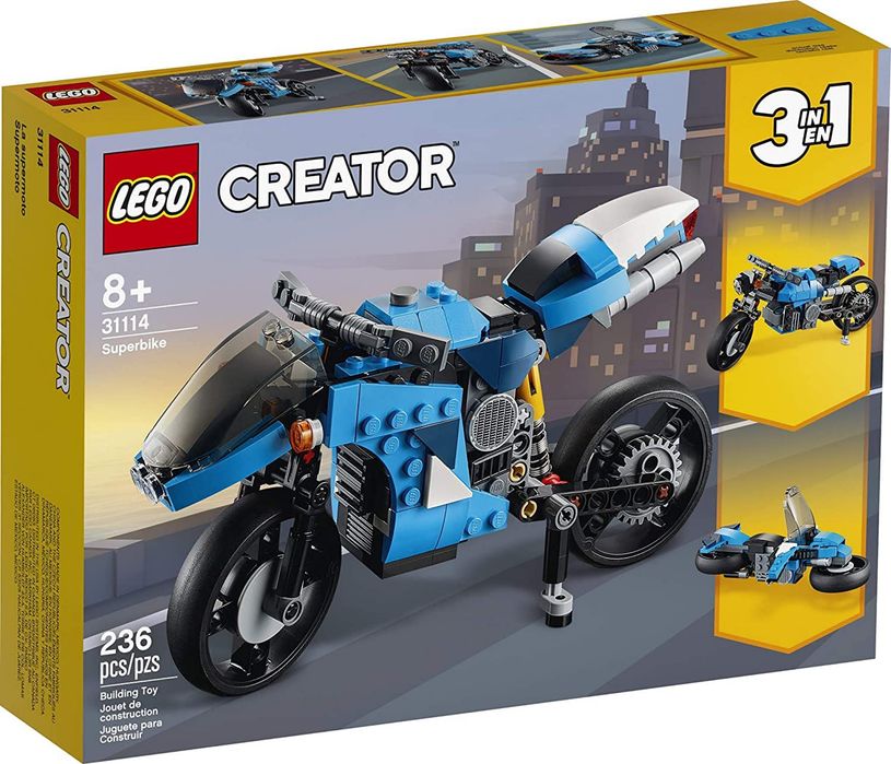 Lego Creator 3 в 1-Мотоцикл
