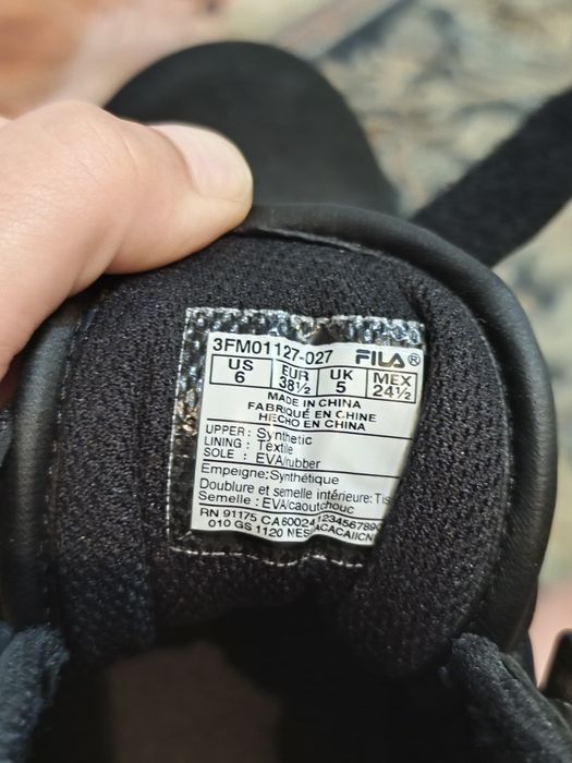Adidas Fila model inalt