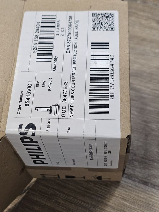 Bec Xenon D1S Philips Vision ORIGINAL