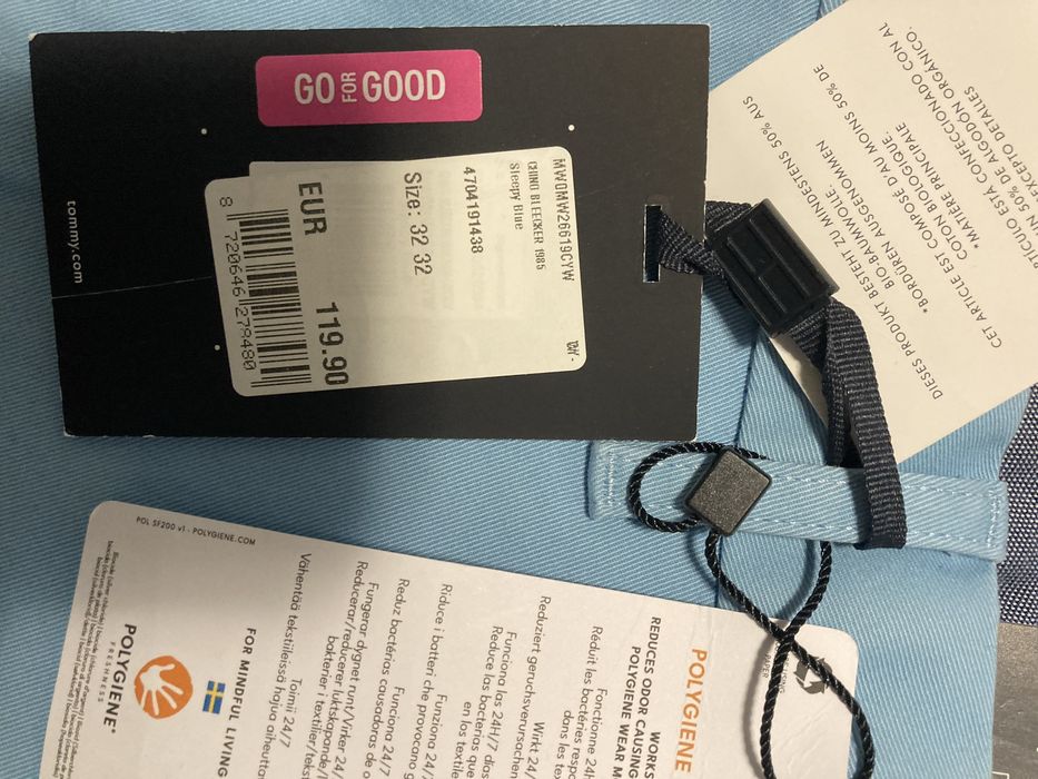 Pantaloni chino slim fit tommy hilfiger