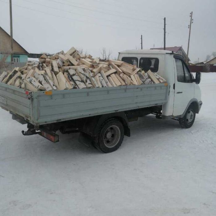 Рубленные дрова берёзы (сырые)