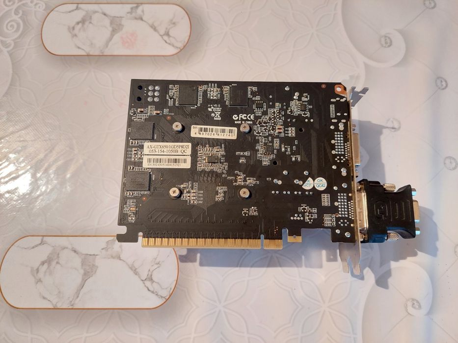 Продам видеокарту AXLE GTX650 1G
