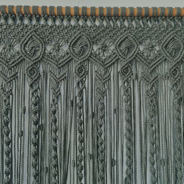 Макраме завеса за врата или прозорец