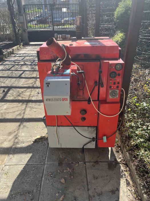 Продава комбиниран Котел пелети и дърва