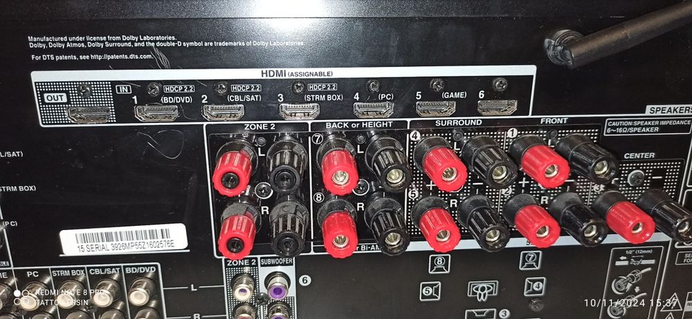 Onkyo TX-NR545 домашна система