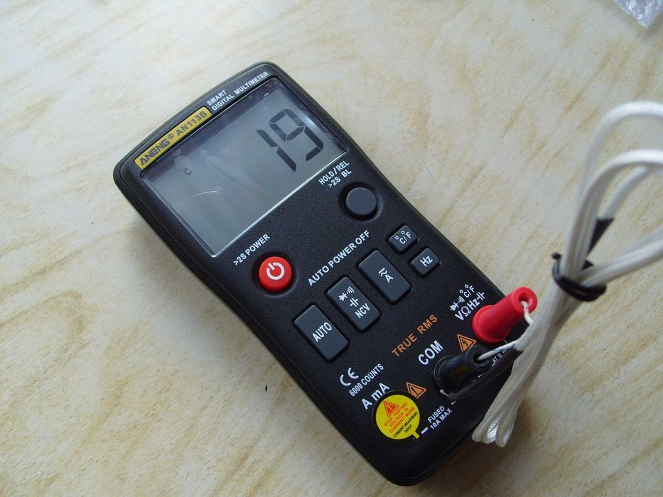 Професионален автоматичен мултиметър ANENG AN113B. TRUE RMS