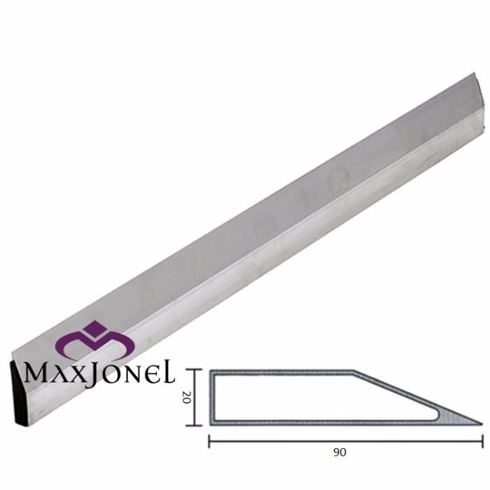 Dreptar aluminiu trapezoidal 90x20x1.5mm
