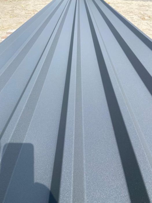 Tablă Cutată T35 Gri Antracit RAL 7016 Mat Lucios 6m lungime Fațadă