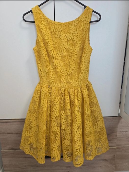 Rochie Poema galbena