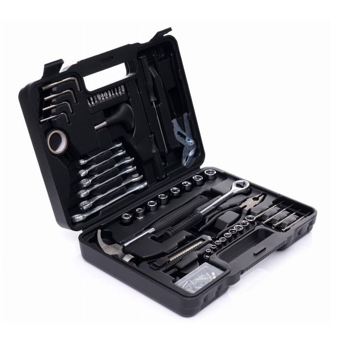 Trusa de scule, chei tubulare, 141 piese, Kraft