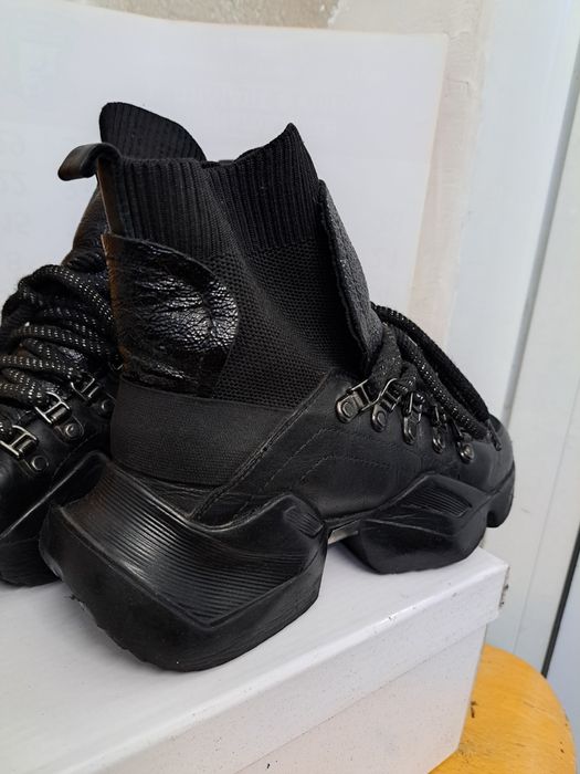 Дамски  боти от ес.кожа