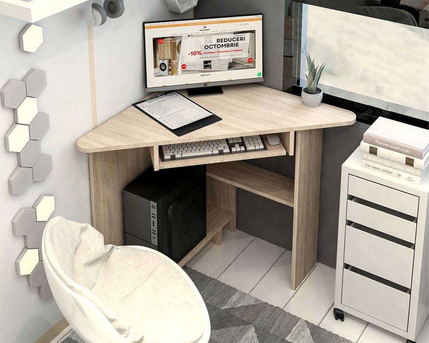 Birou pe COLT SU15 ro Sonoma 76x76x75 cm