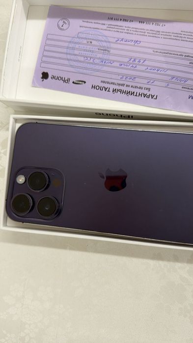 Айфон 14 проМакс 256 кБайт аккумулятор 84%