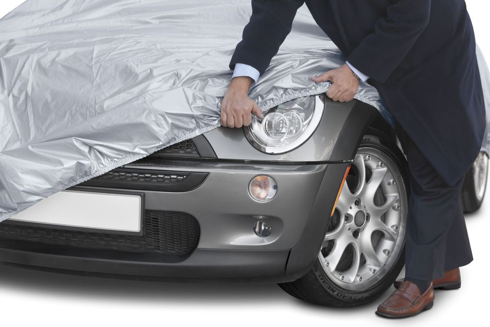 Prelata auto, husa exterioara impermeabila S-size 400X160X120CM