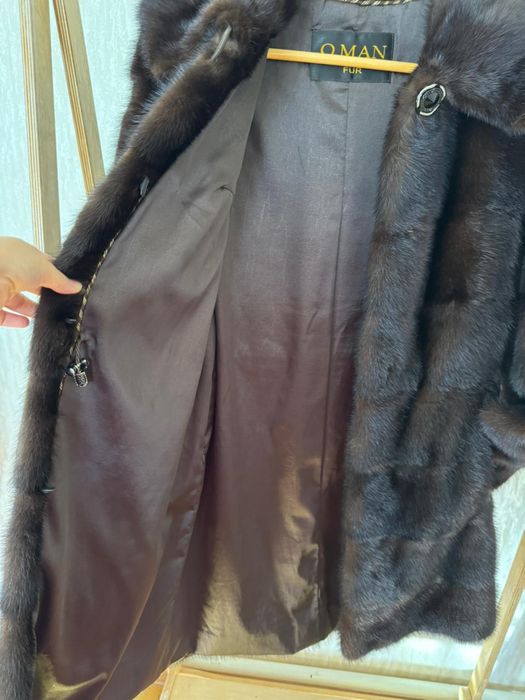 Норковая шуба в хорошем состоянии