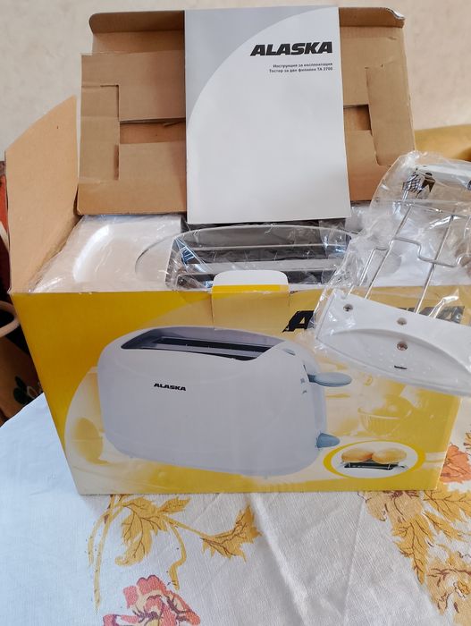 Нов тостер, ел. и индукционен двойни котлони,