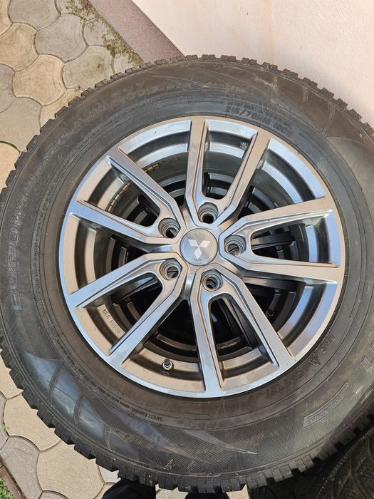 Jante aluminiu originale Mitsubishi ASX 215 70 R16 5x114,3 iarna !!!