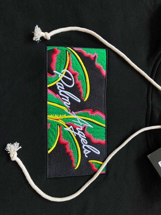 Оригинален Palm Angels Tropical Logo Hoody суитчър суичър XL Over Size