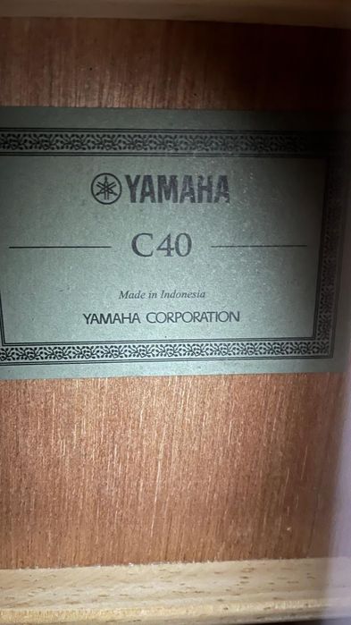 гитара yamaha c40