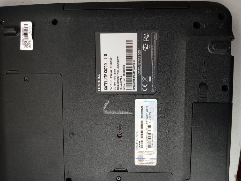 Laptop Toshiba 17.3