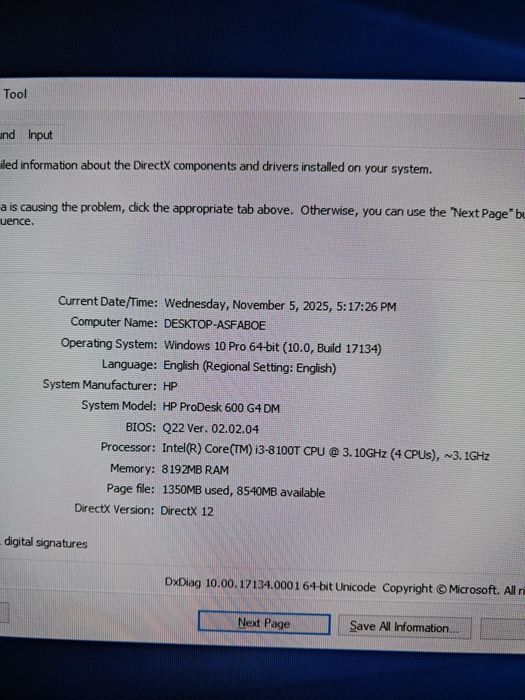 mini PC i3 aproape NOU HP ProDesk 600 G4, Core i3/8GB