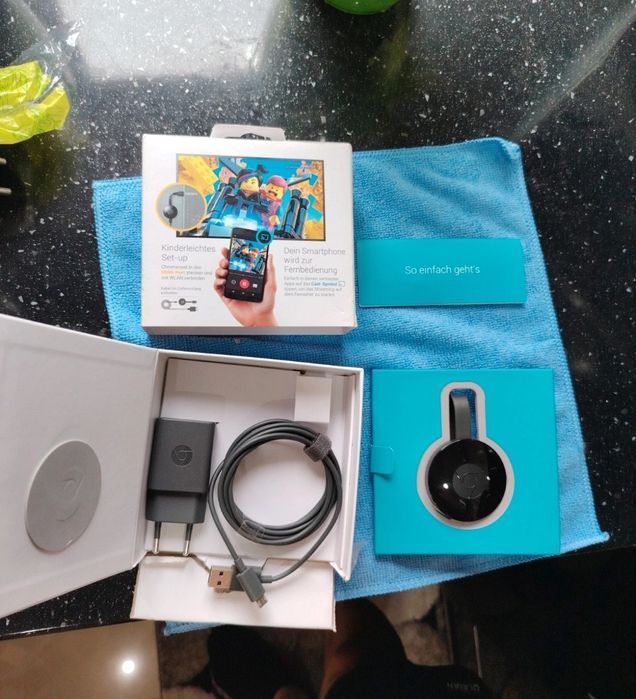 Google Chromecast Wi-Fi Hdmi Streaming Media Player
