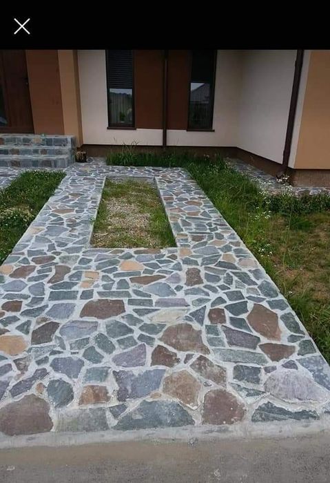 Piatra naturala de munte si montaj profesional