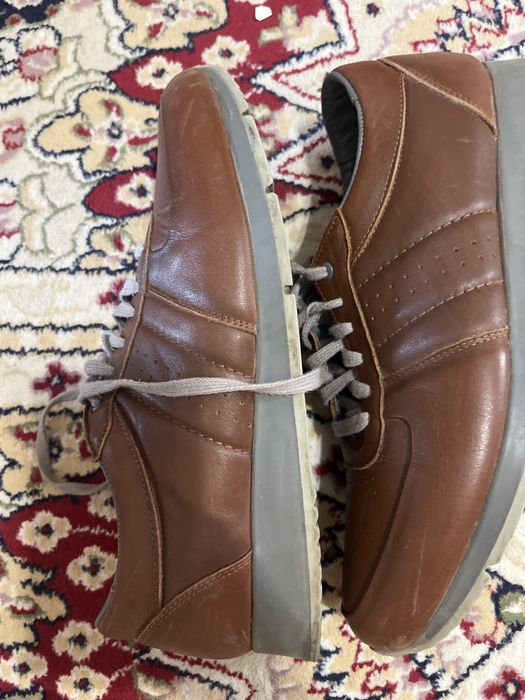 Мужская кроссовка нат кожа