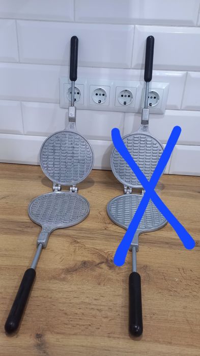 Вафельница для вафельных трубочек (советская форма)