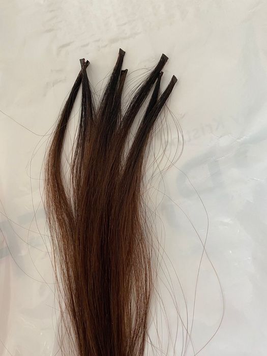 Капсуляция волос для горячего наращивания