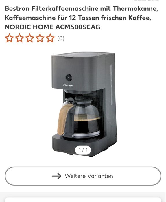 Filtru de cafea Bestron
