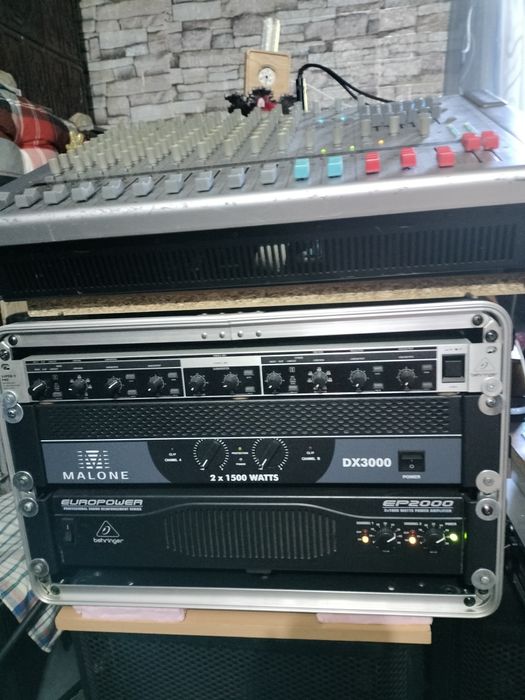 Sistem sonorizare complet + Rack.