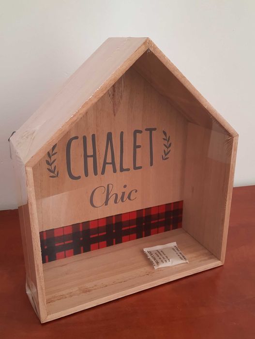 Polite Set 2 casute din lemn pentru fetita sau baiat