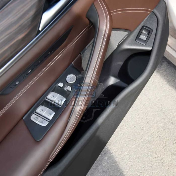 Комплект кожени капачета за BMW 5 серия G30 G31 G38 M5 F90, мока, 4бр