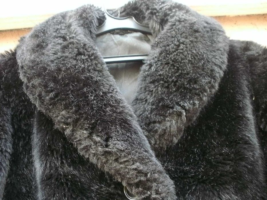 Дамски кожух еко кожа