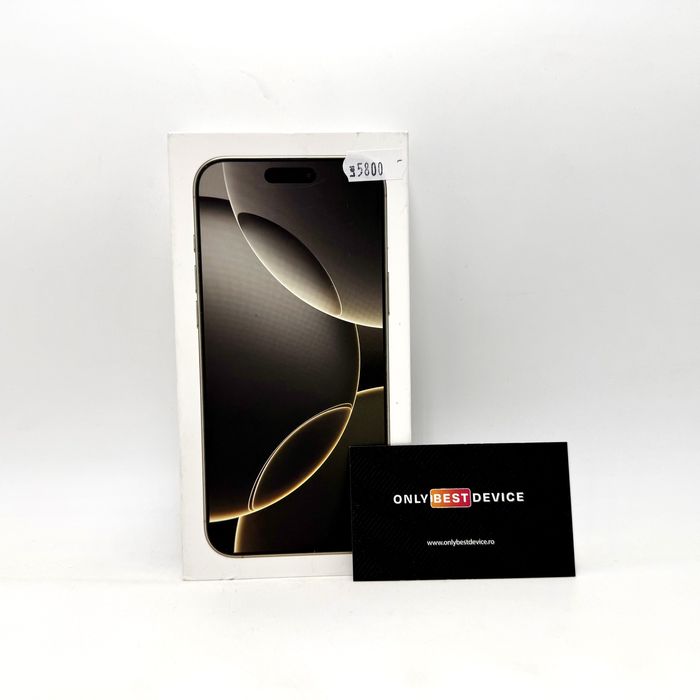   iPhone 16 Pro Max Natural Titanium 256GB