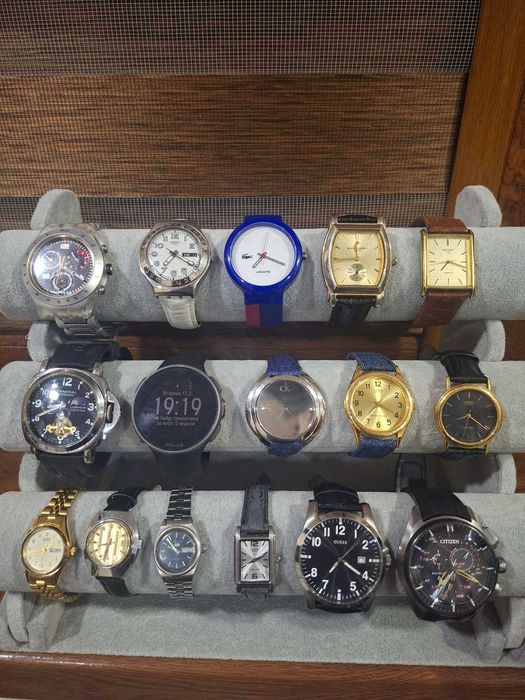 Часовници Citizen,Casio, Swotch