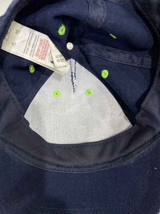 Кепка синяя,на липучке