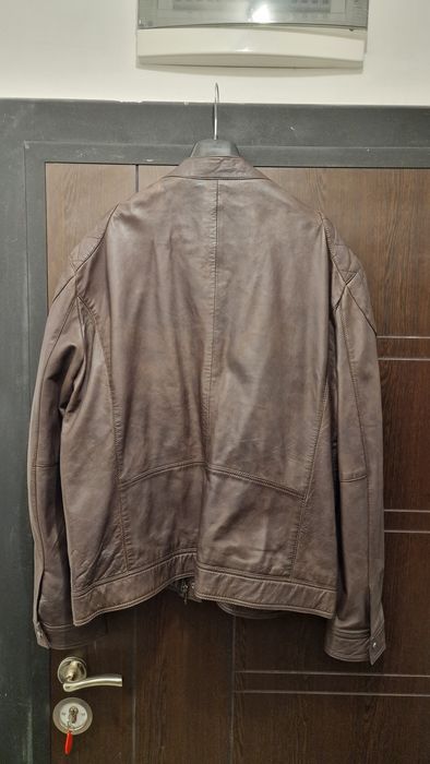 Кожено яке Zara leather jacket