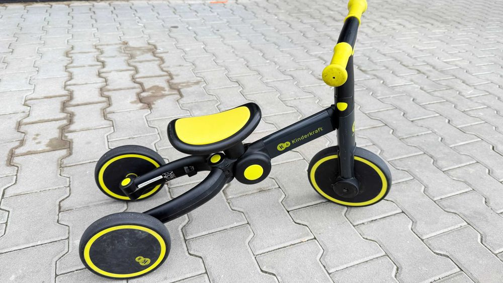 Tricicleta Kinderkraft 3 in 1 - 4Trike, negru