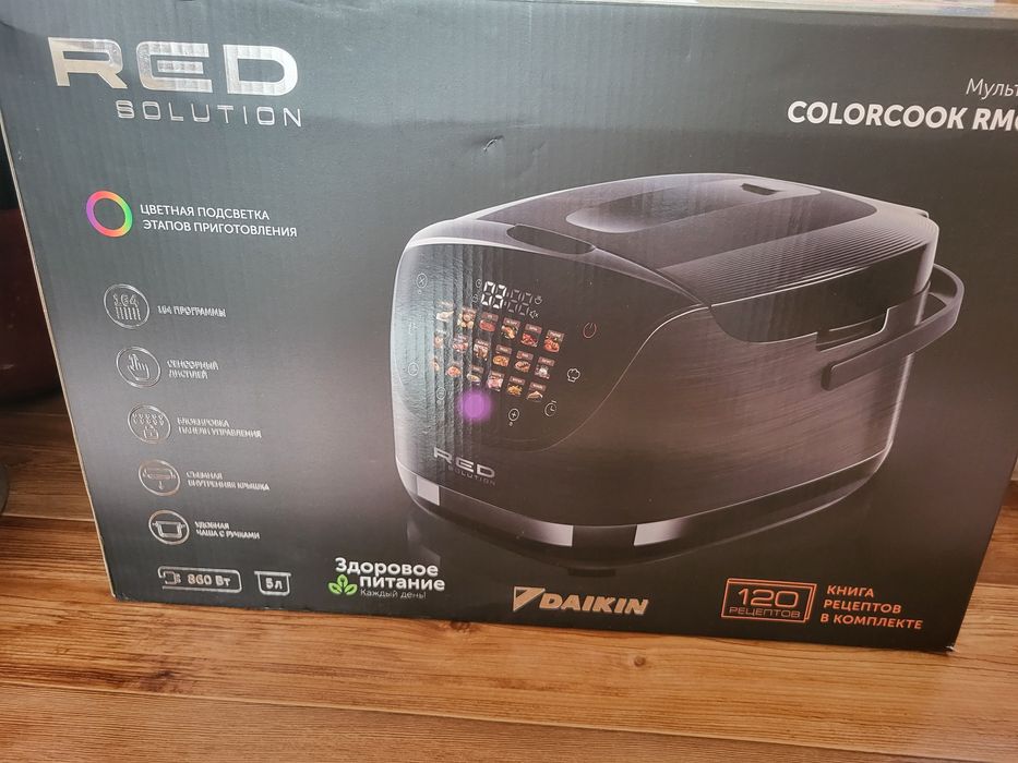 Новая Мультиварка RED SOLUTION ColorCook