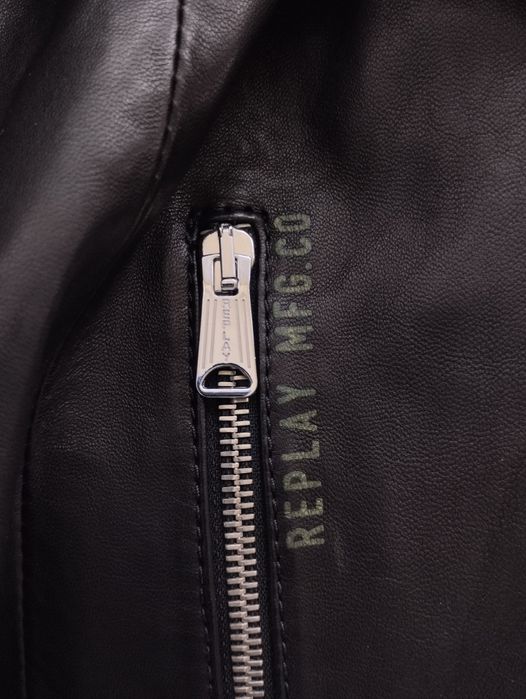 НАМАЛЕНО Replay Дамско Кожено Яке от Естествена Агнешка Кожа Размер S