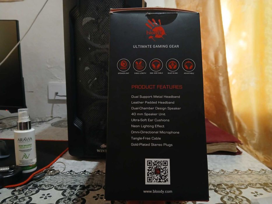 bloody g300 наушники